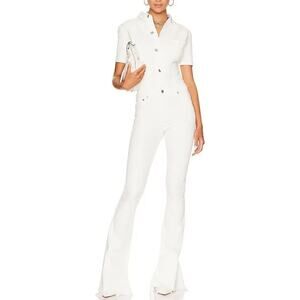 Ser.O.Ya 'Fallon' White Jumpsuit Size M